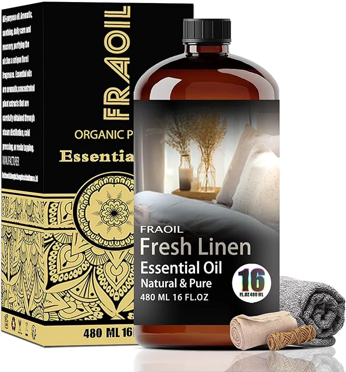 Fine Fresh Linen Essential Oil Fresh Linen Oil 16 Fl Oz 480ML Exceptional