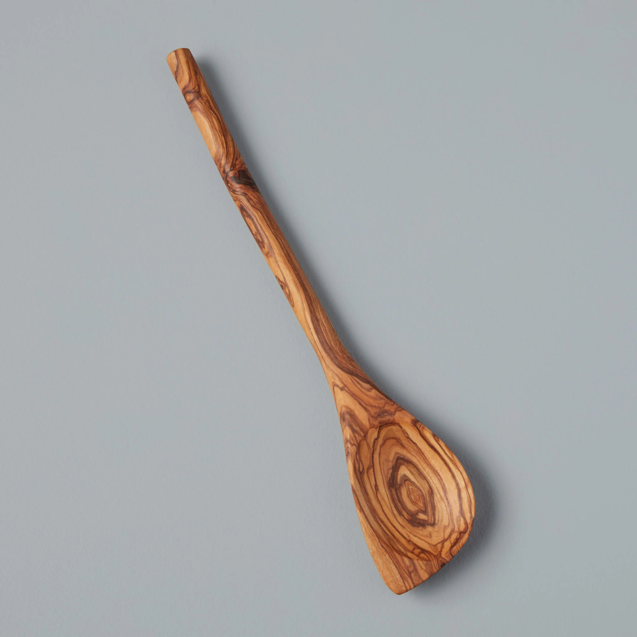 Long-Lasting Olive Wood Pointed Baking Spoon Easy-to-Use