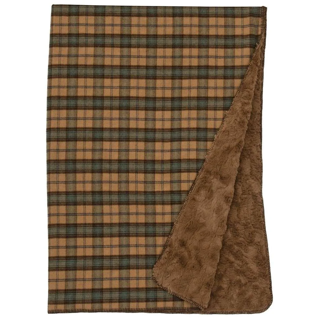 Superior Premier Dillon Plaid Throw Smooth