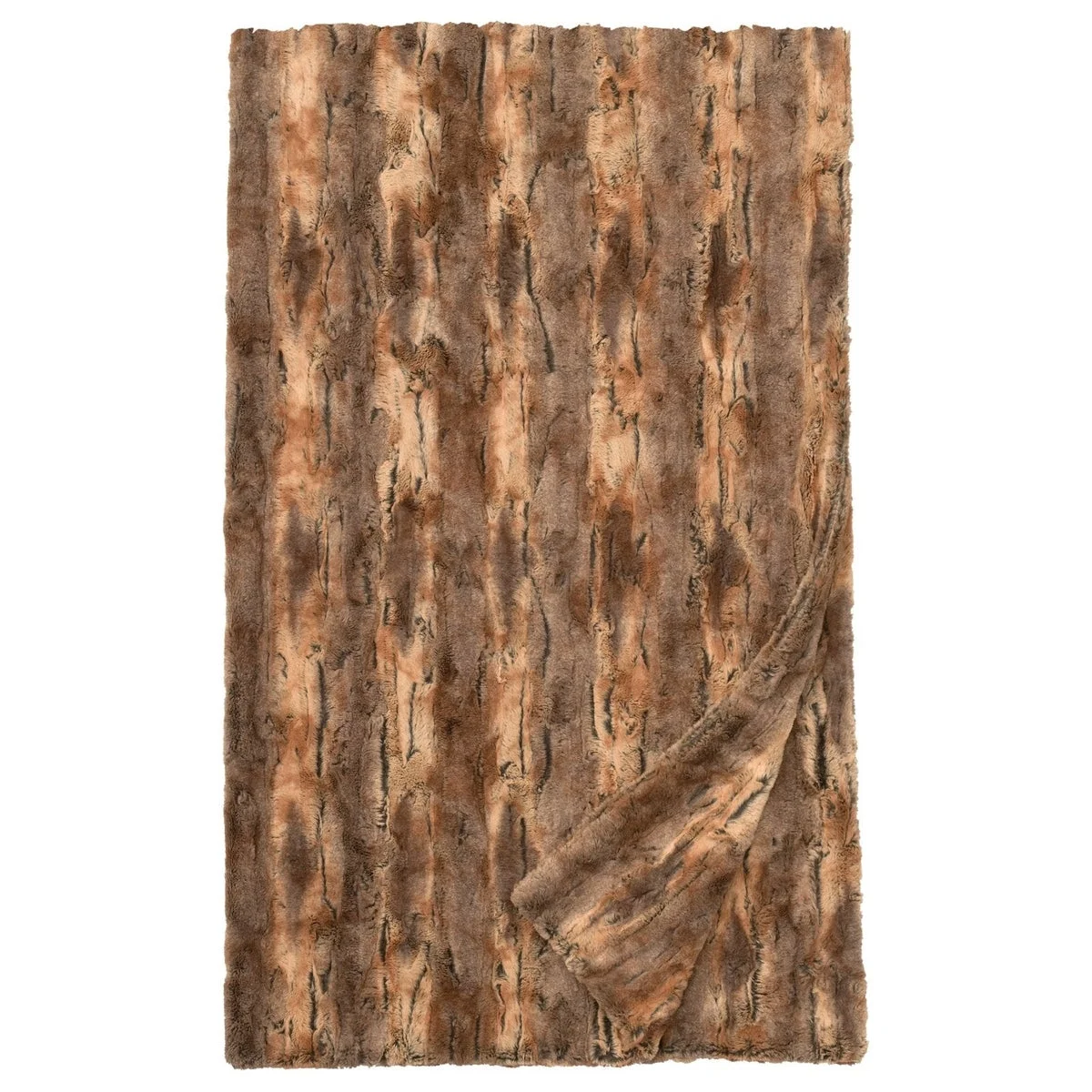 High-Grade Amber Fox Throw Breathable
