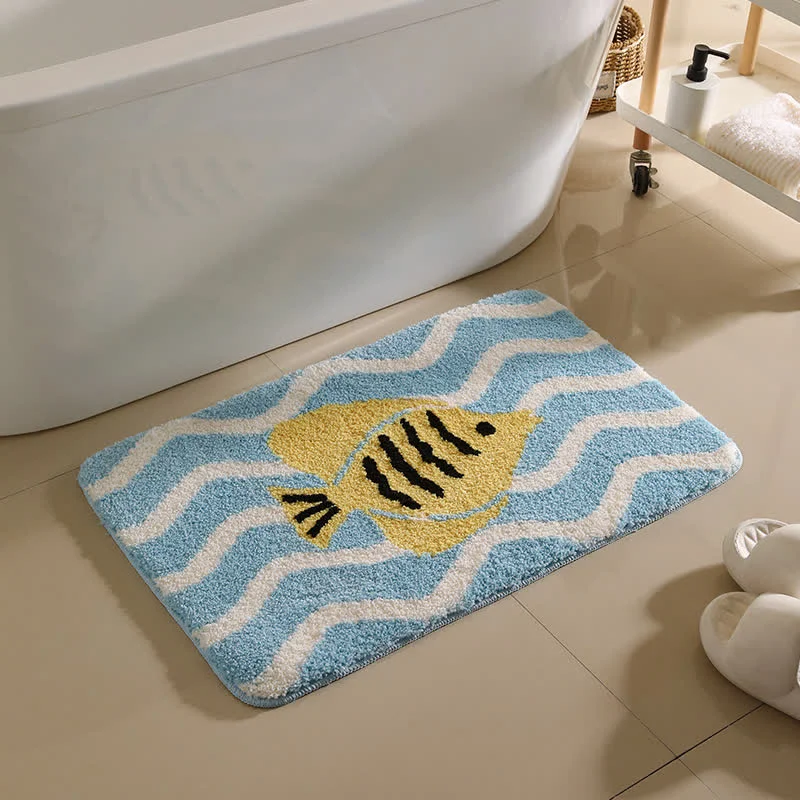 Elite Ownkoti Cartoon Animal Pattern Non-slip Bath Mat High-Quality