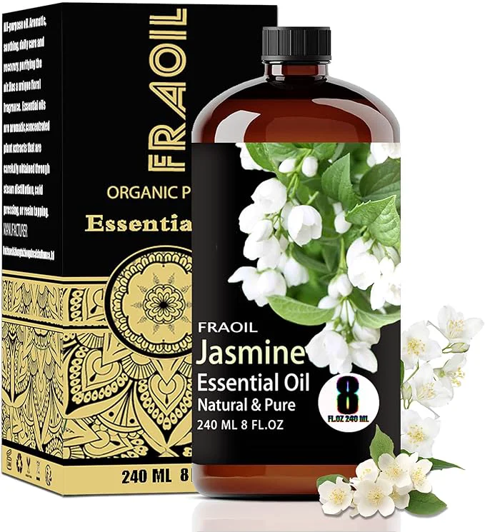 First-Class Jasmine Essential Oil Jasmine Oil 8 Fl Oz 240ML Reusable