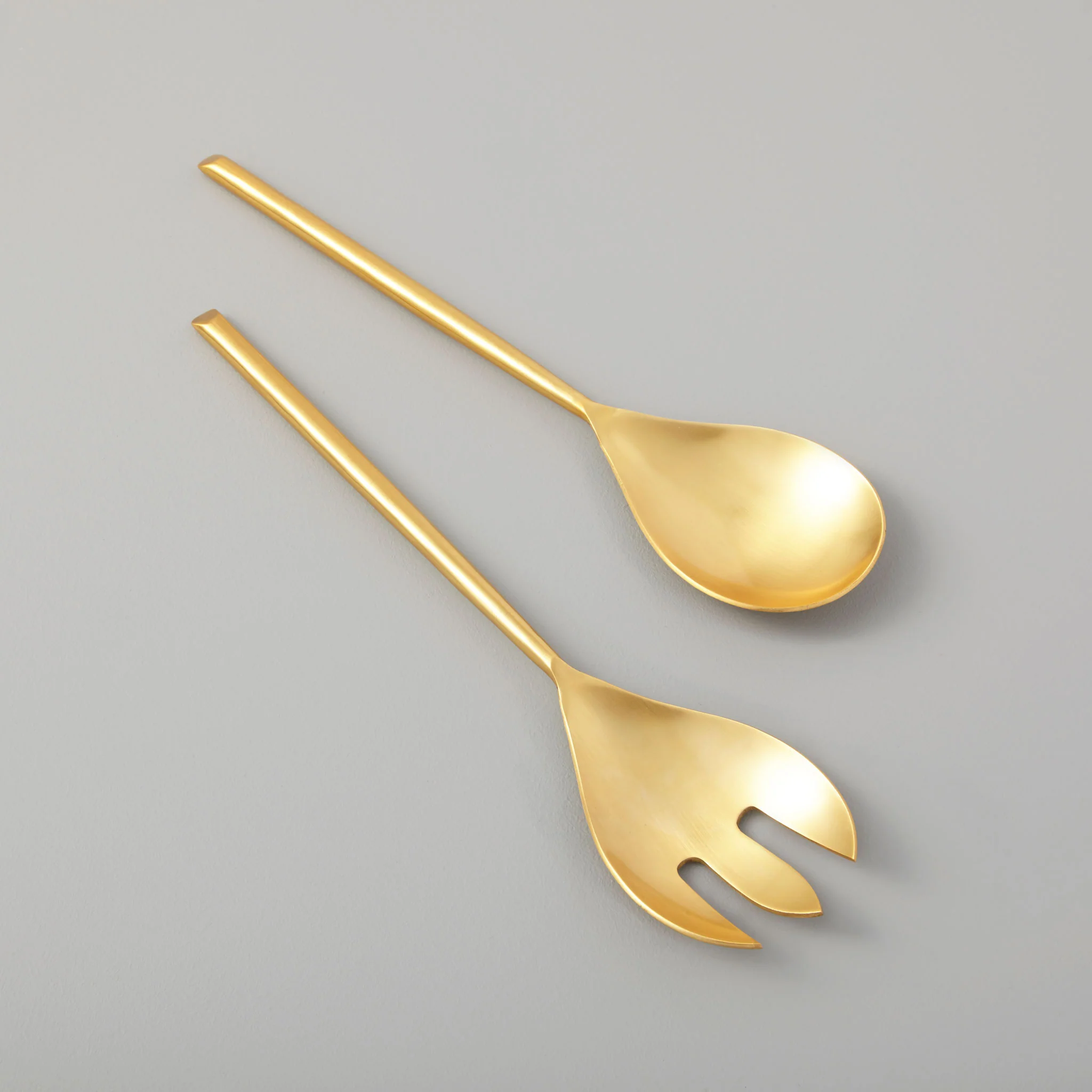 Selected Matte Gold Serving Set Exclusive