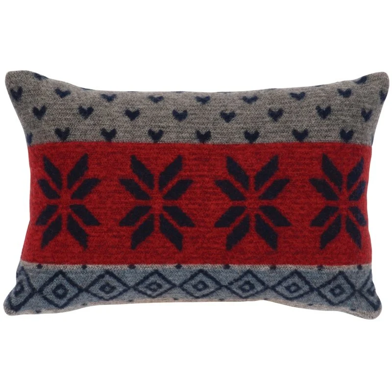 Refined Nordic Pillow – 12×18 Casual