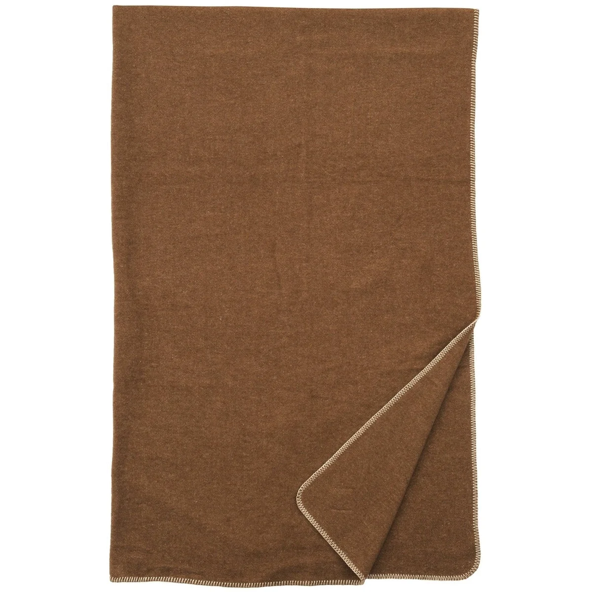 Certified Solid Camel Throw Traditional
