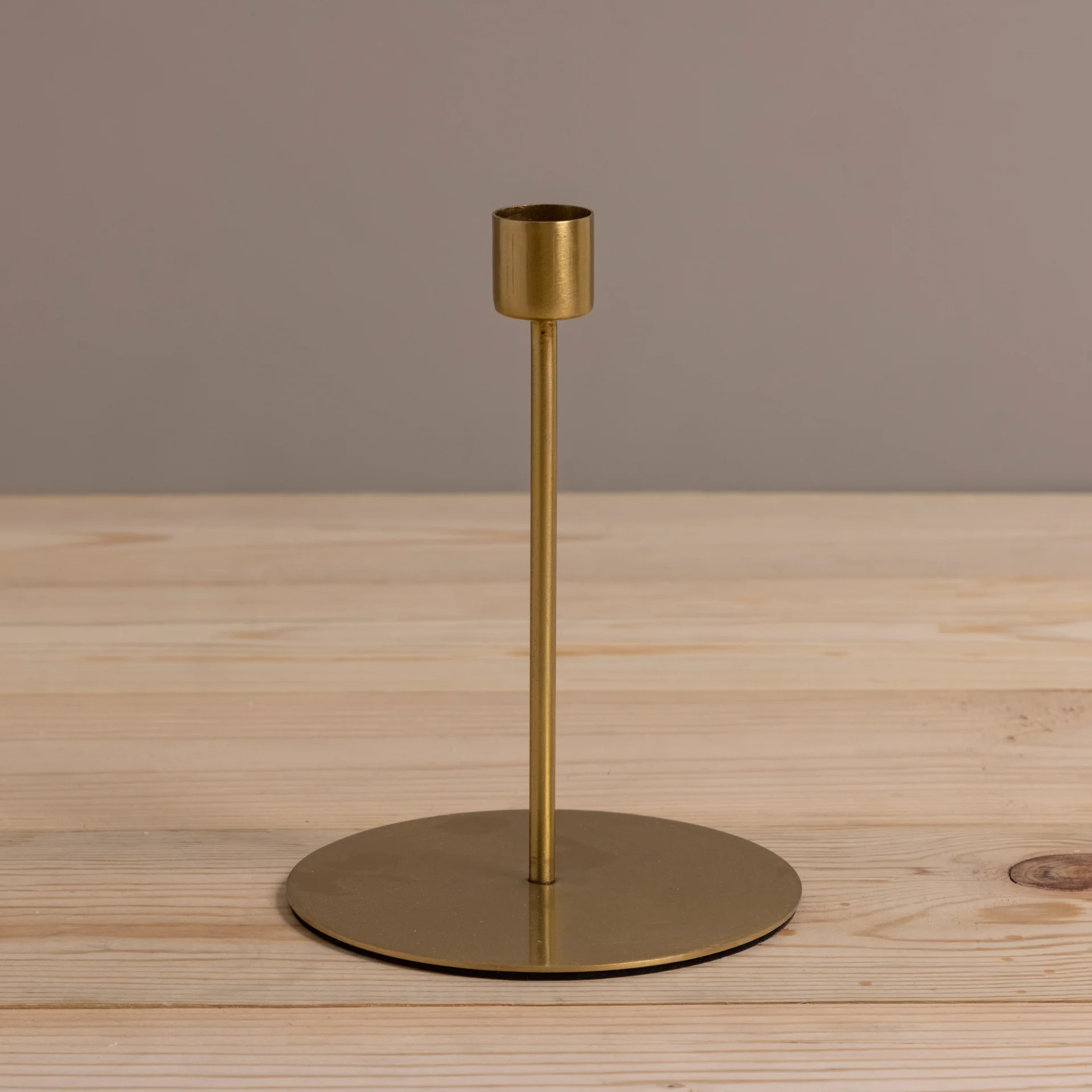 Trendy Kent Gold Taper Candle Holder Tall Outstanding