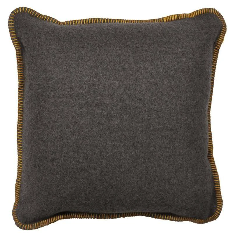 First-Class Solid Greystone Pillow Old Gold Efficient