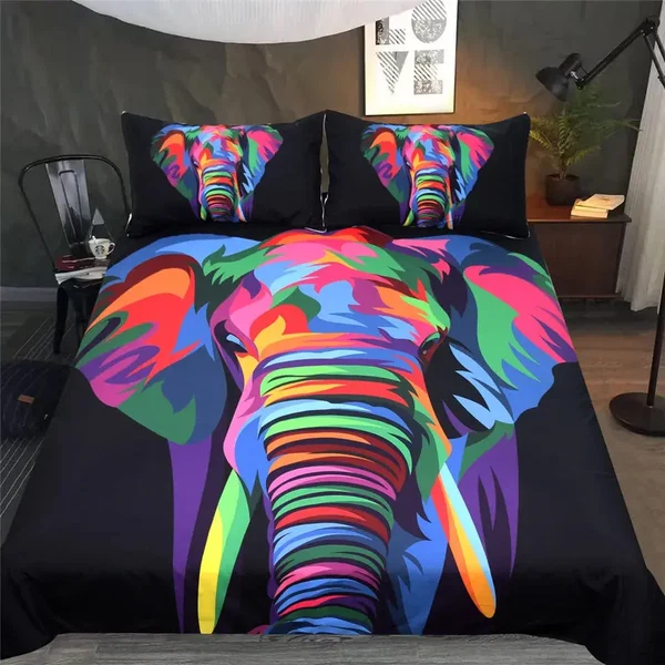 Selected Elephant Duvet Cover Refined