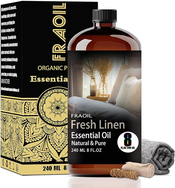Traditional Fresh Linen Essential Oil 8 Fl Oz 240ML Optimized