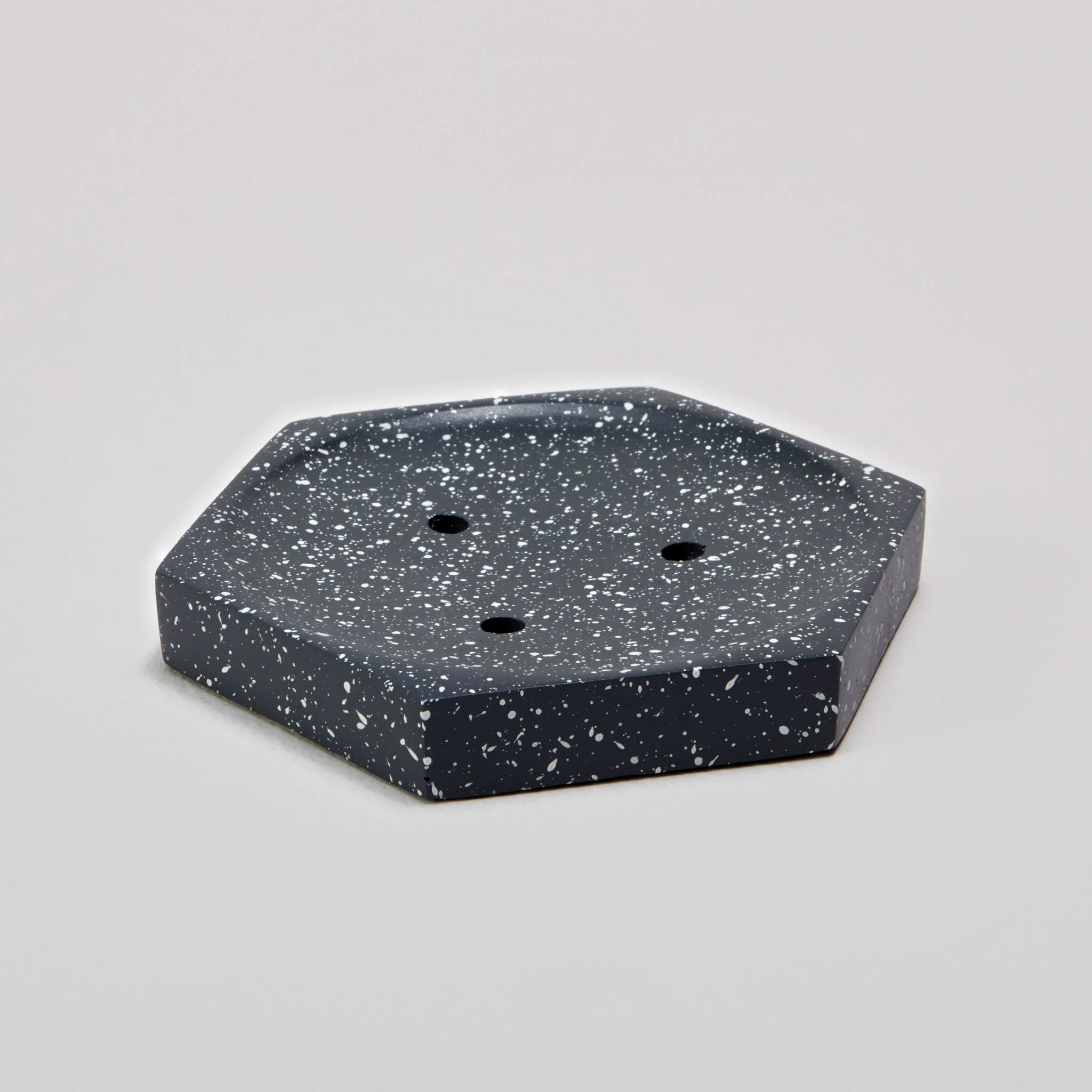 Authentic Speckled Cement Soap Dish Slate Recyclable