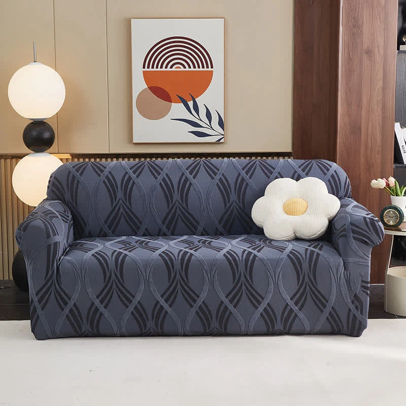World-Class Ownkoti Jacquard Elastic Non-Slip Couch Slipcover Genuine