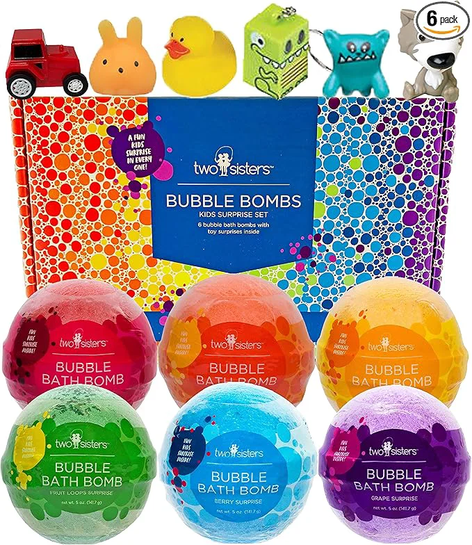 Comfortable Kids Bath Bombs with Surprise Toys Inside Healthy