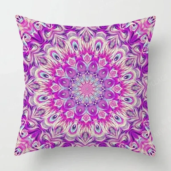 Enhanced Mandala Cushion Cover Premium