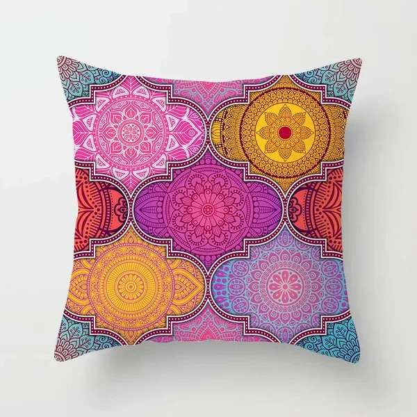 Modern Mandala Cushion Cover Minimalist