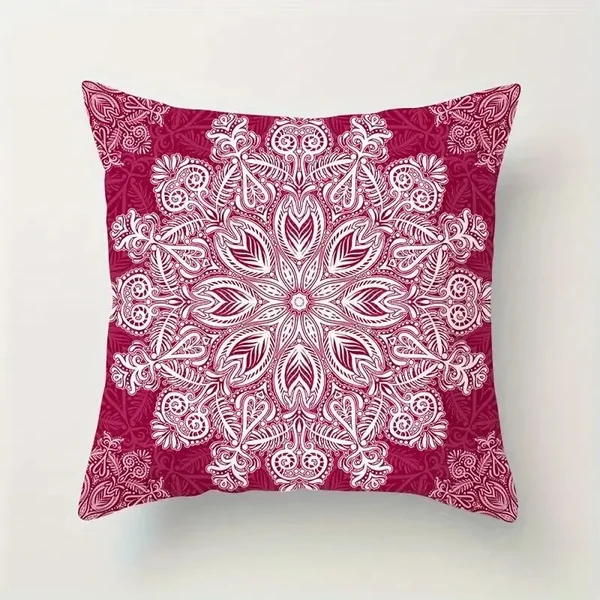 Carefully Designed Mandala Cushion Cover Consistent