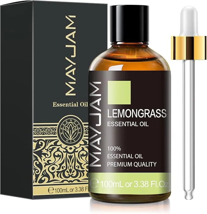 User-Friendly Lemongrass Essential Oil MAYJAM Premium Essential Oils High-Quality