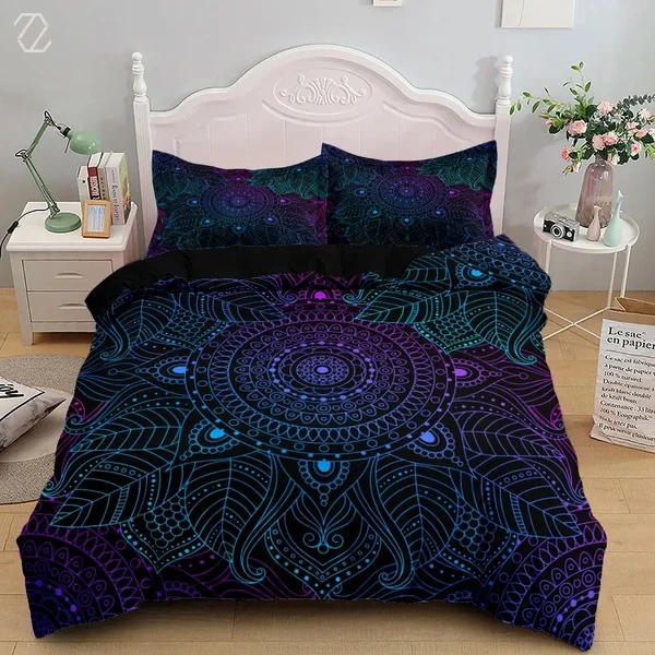 Pure Bohemian Mandala Duvet Cover Stylish