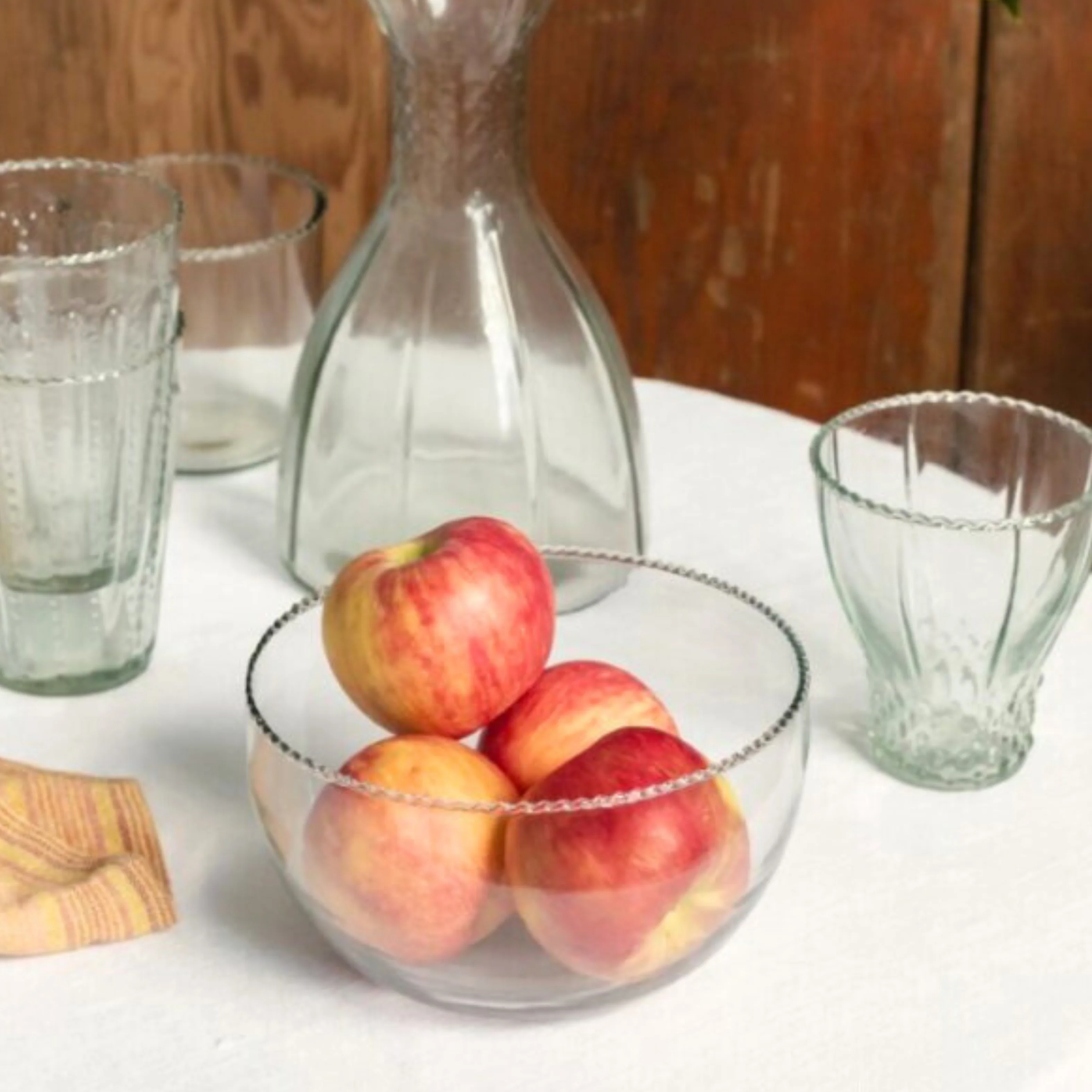 Safe Ruffle Glass Bowl Small Fine