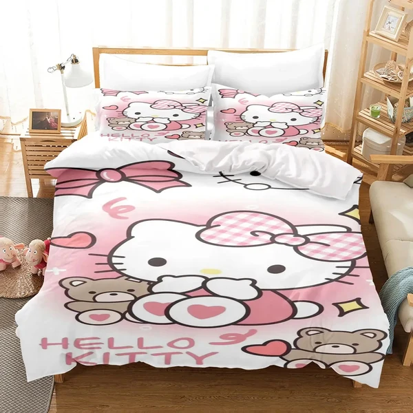 World-Class Hello Kitty Duvet Cover Premium Material