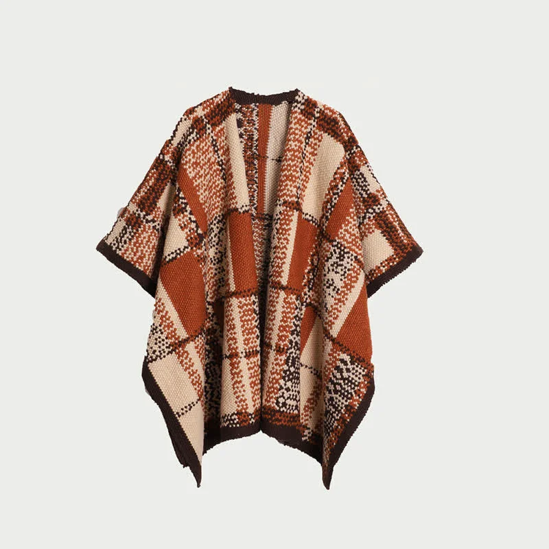 Verified Ownkoti Stylish Dot Check Pattern Shawl Blanket Professional