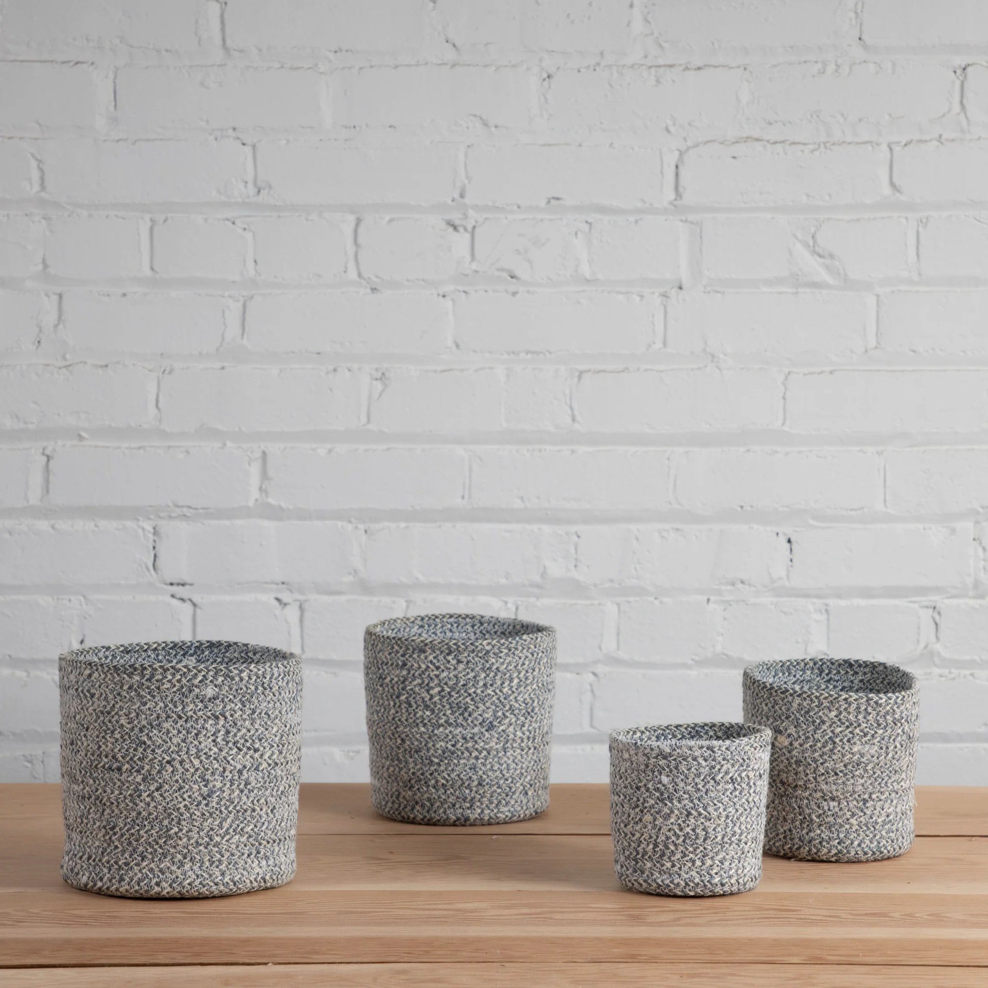 Smart Melia Cachepot Slate Set of 4 Healthy