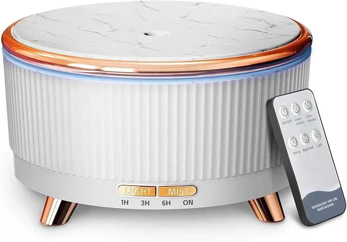 Refined 500ML Large Capacity Essential Oil Diffuser Ultrasonic Aromatherapy Diffuser Environmentally Friendly