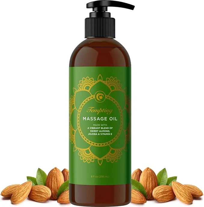 Functional Luxurious Tropical Massage Oil for Couples Solid