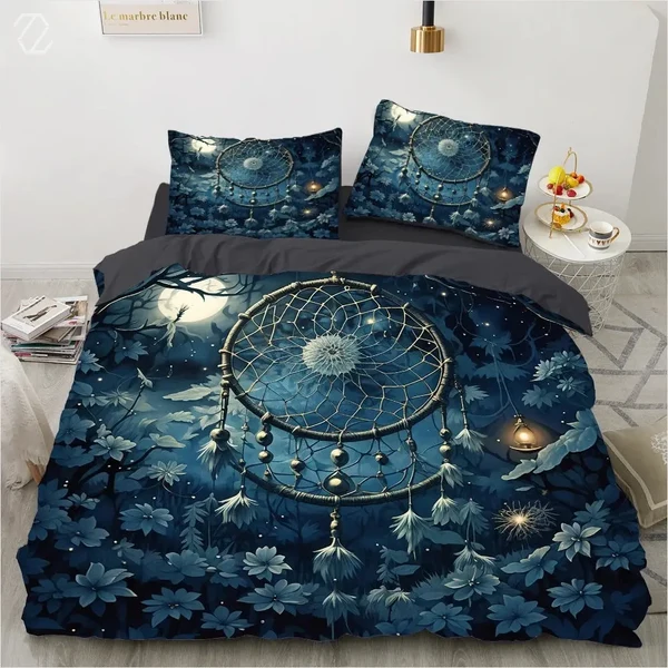 Selected 3D Dreamcatcher Duvet Cover Enhanced