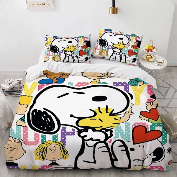 Eco-Friendly Snoopy Dog Duvet Cover Elite
