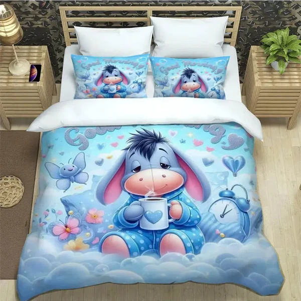 Exclusive Eeyore Cartoon Duvet Cover Enhanced