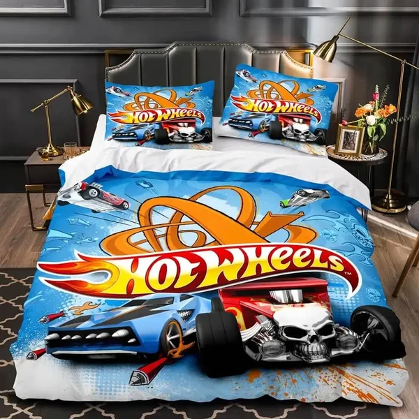 Excellent Hot Wheels Duvet Cover Stylish
