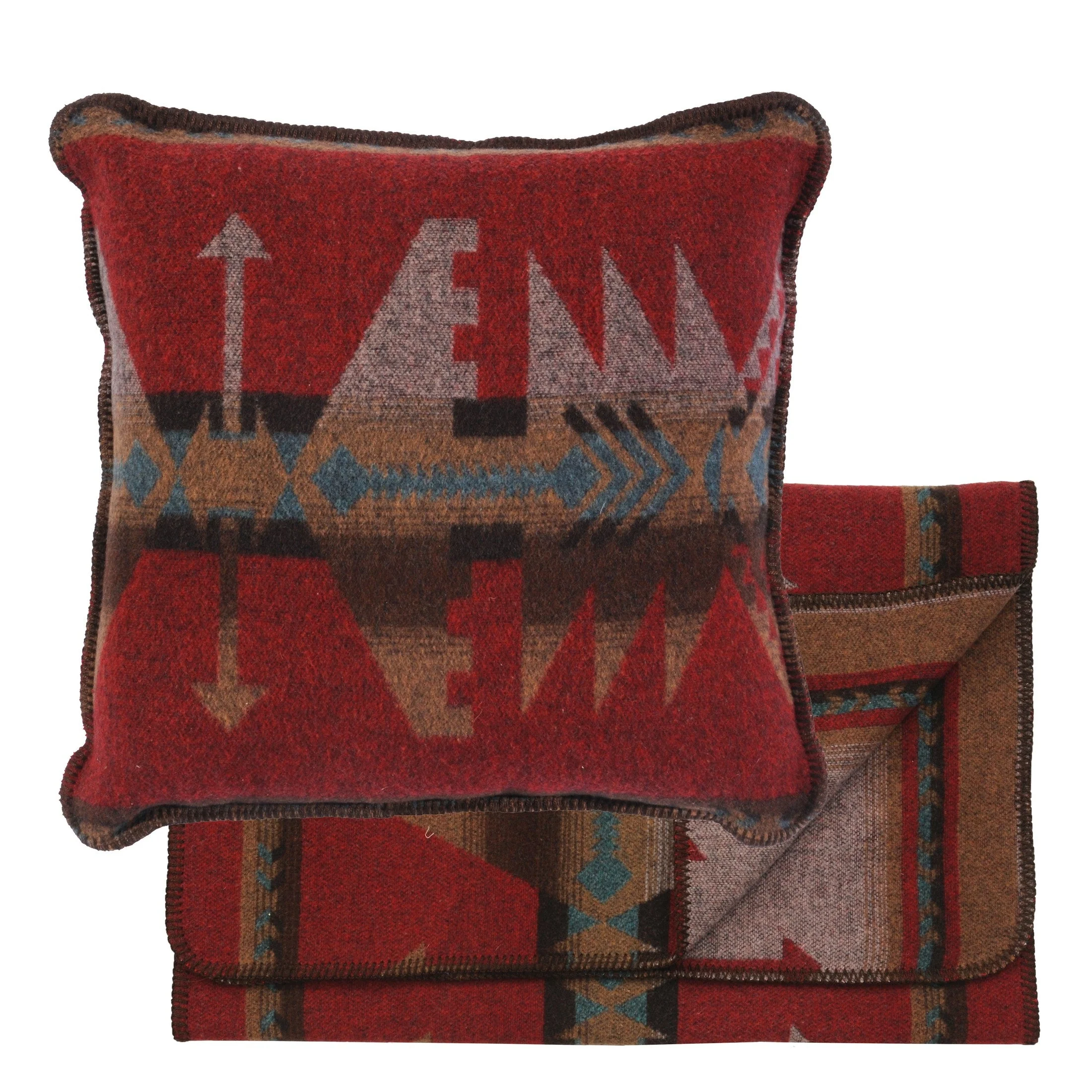 Traditional Yellowstone Bed Scarf amp Pillow Set Specialty