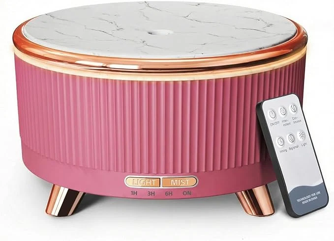 Trusted 500ML Large Capacity Essential Oil Diffuser Ultrasonic Aromatherapy Diffuser Consistent