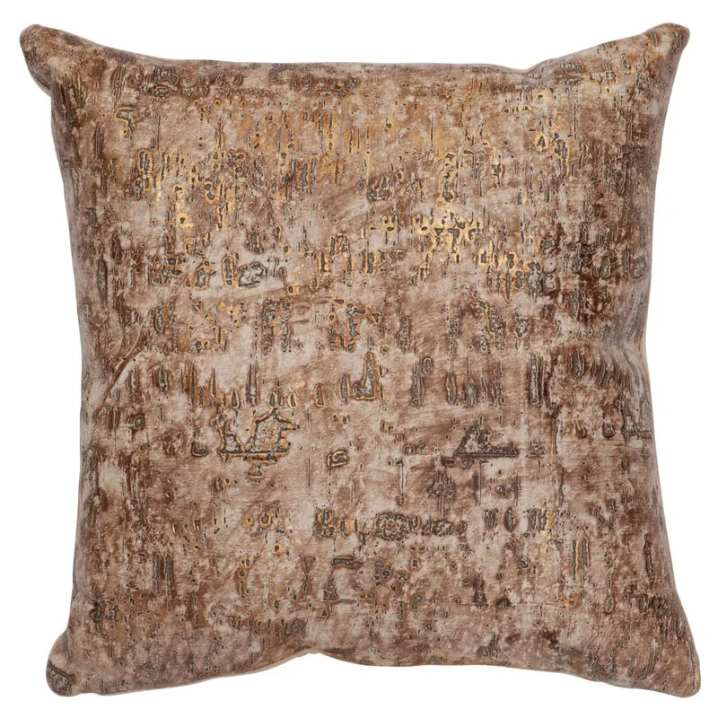 Original Design Allure Leather Pillow 16×16 High-Grade