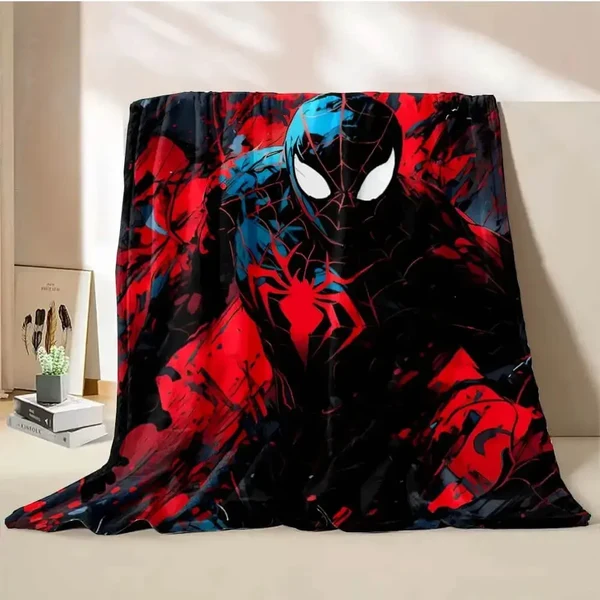 Reusable Spider Man Throw Blanket Practical
