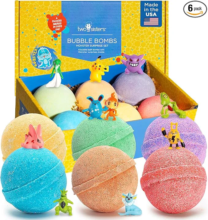 User-Friendly Poke Monster Bath Bombs for Kids Luxury