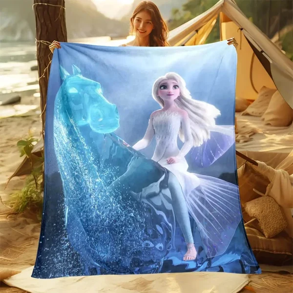 High-Performance Frozen Princess Elsa Throw Blanket Consistent