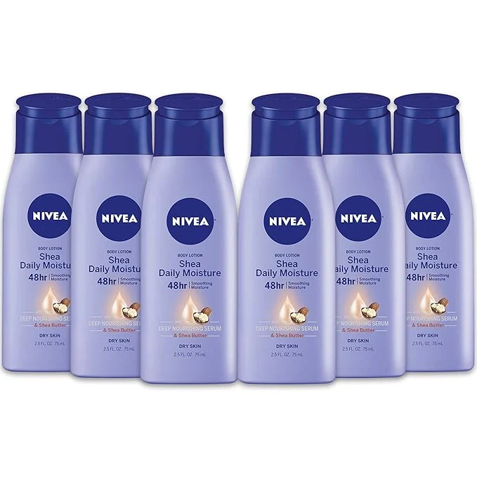 Flexible NIVEA Shea Nourish Body Lotion for Dry Skin Lightweight