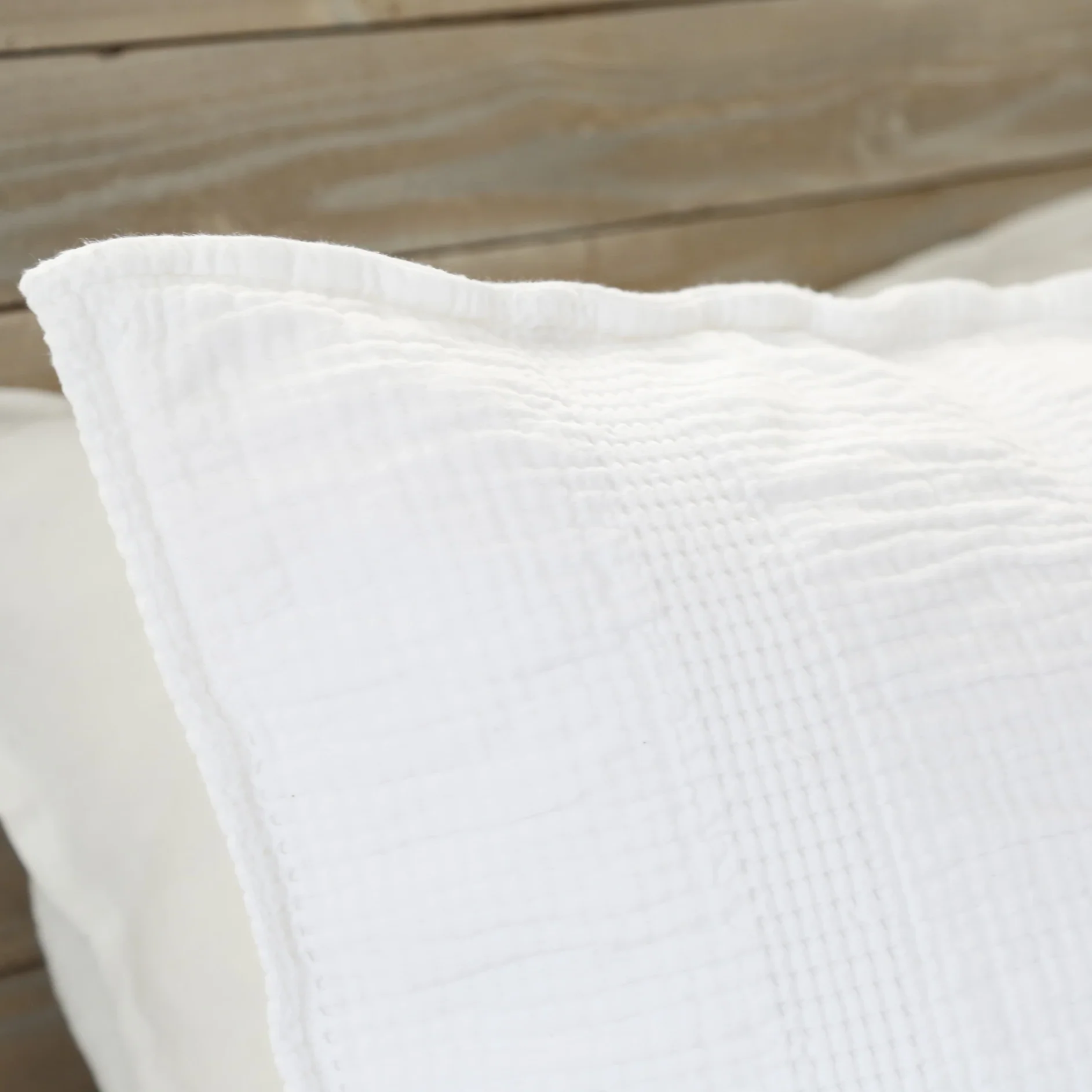 Prestigious Nantucket King Sham White Advanced