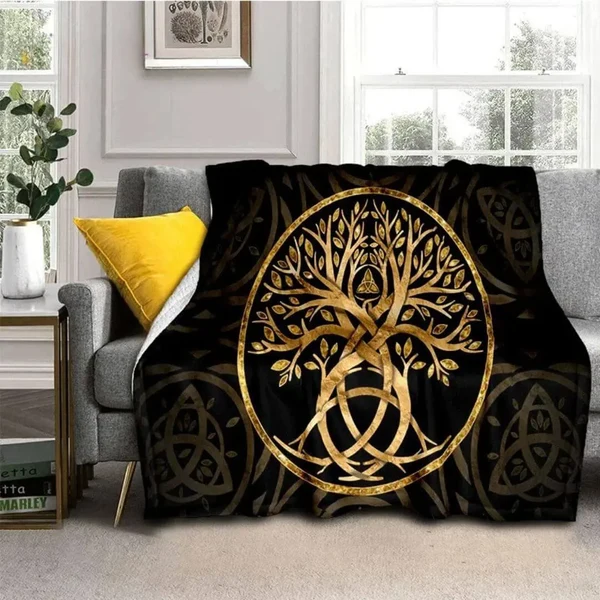 Trusted Viking Tree Of Life Throw Blanket Advanced