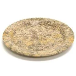 High-Quality Fossil Stone 10-inch Decorative Plate Dependable