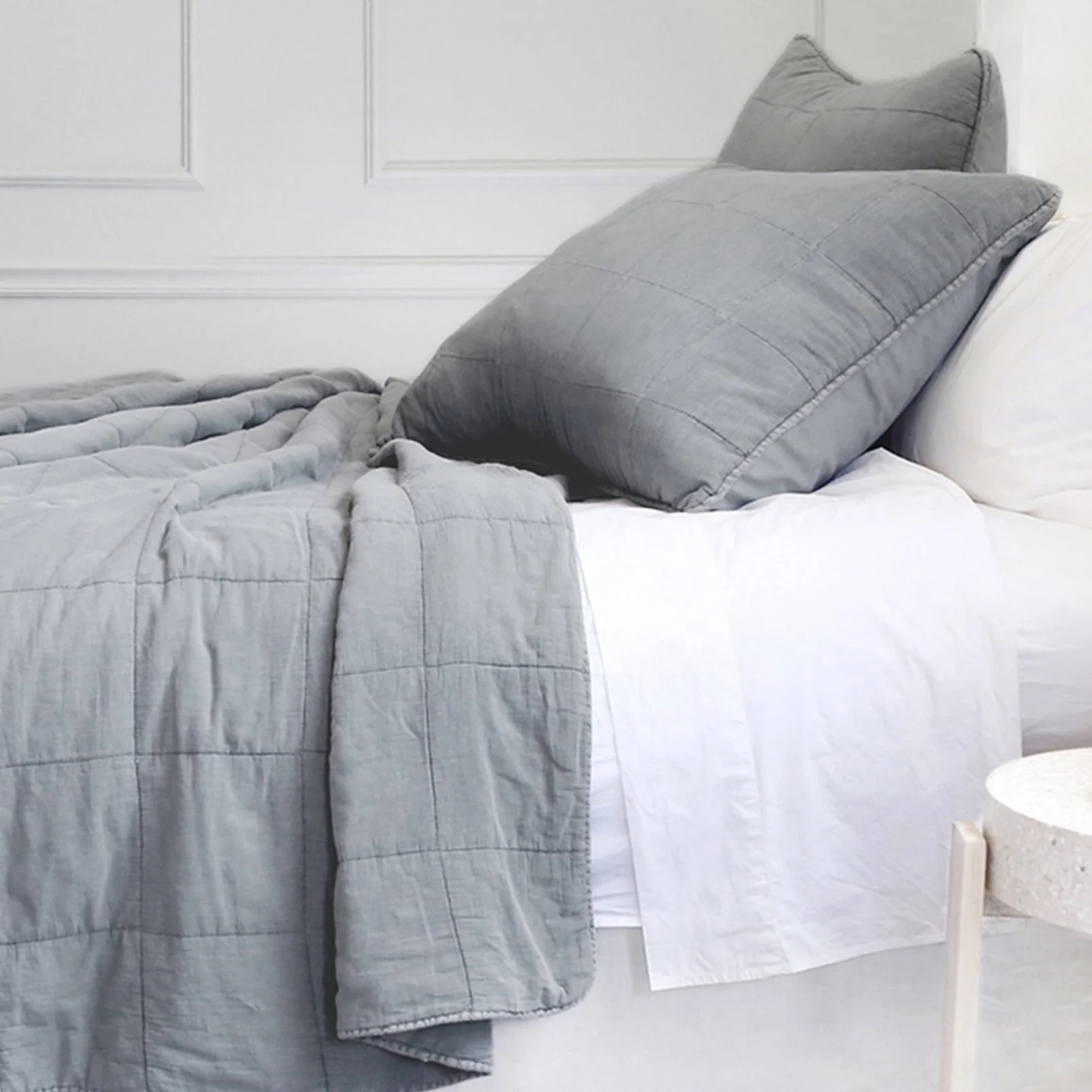 High-Quality Antwerp King Coverlet Ocean World-Class