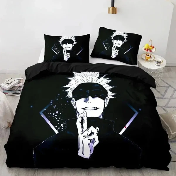 Comfortable Anime Jujutsu Kaisen Satoru Gojo Doona Cover Fine