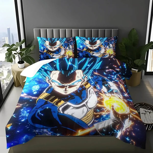 Unique Anime Dragon Ball Z Vegeta Super Saiyan Duvet Cover Effective