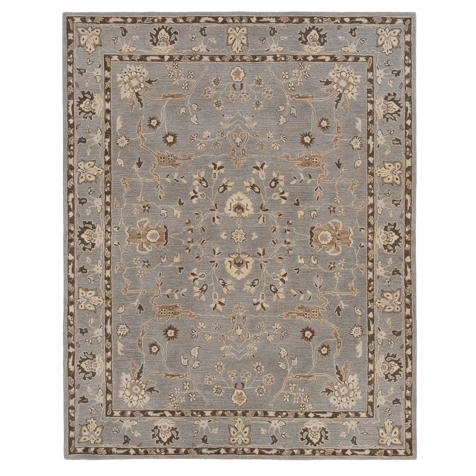 Outstanding Azari Rug – Isfahan Gray Responsible
