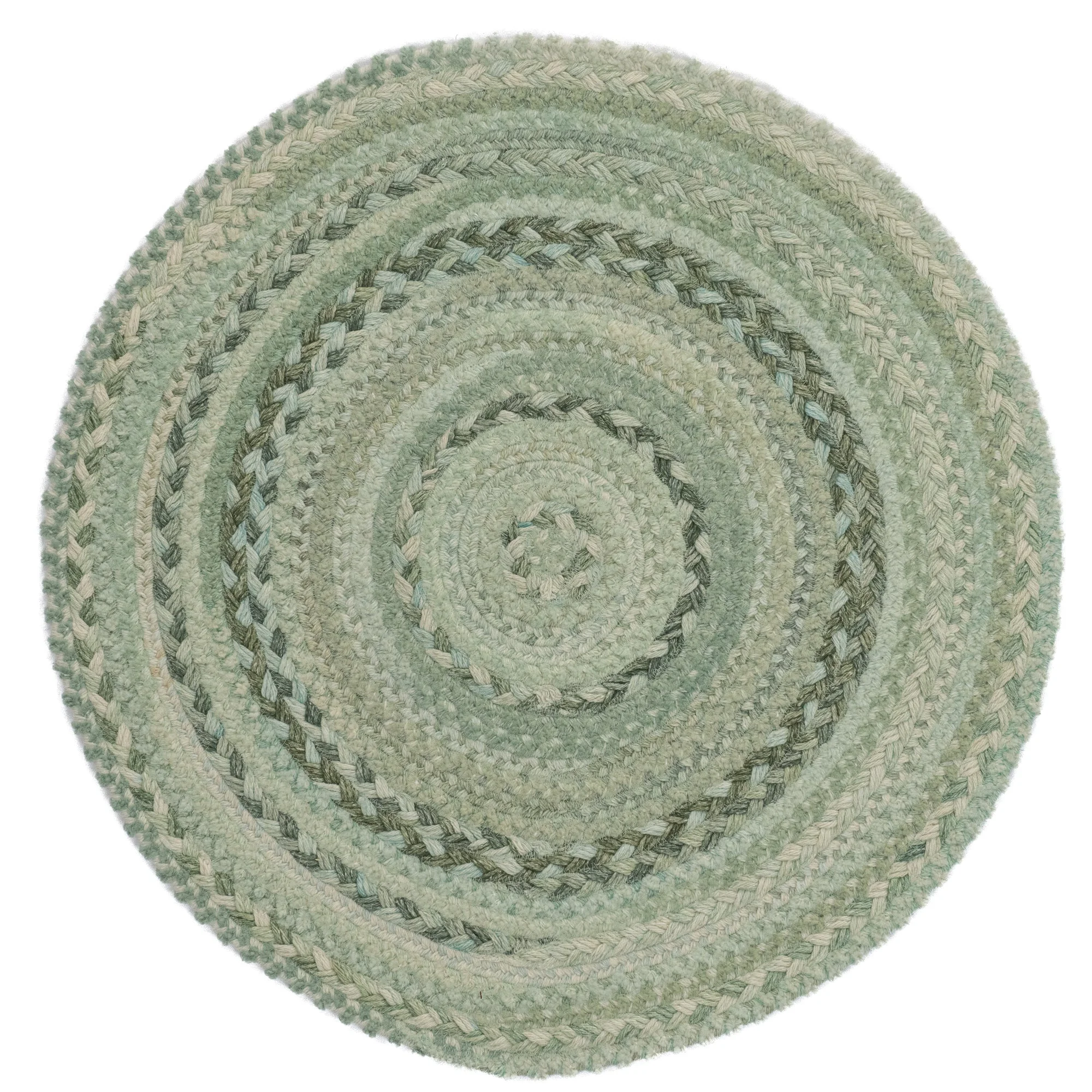 High-Grade Bayview Sage Rug Enhanced