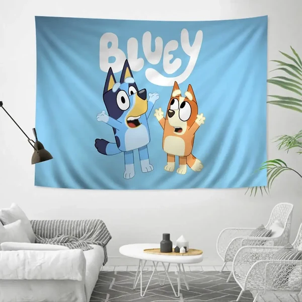 High-Performance Bluey Cartoon Tapestry Exclusive