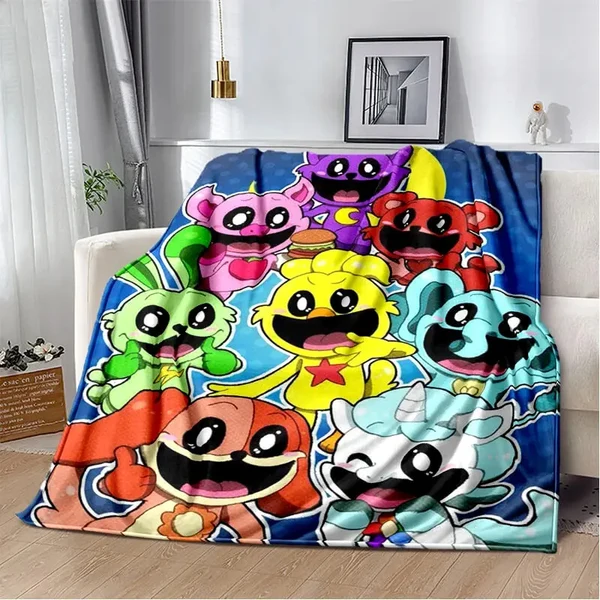 Contemporary Critters Catnap Throw Blanket Minimalist