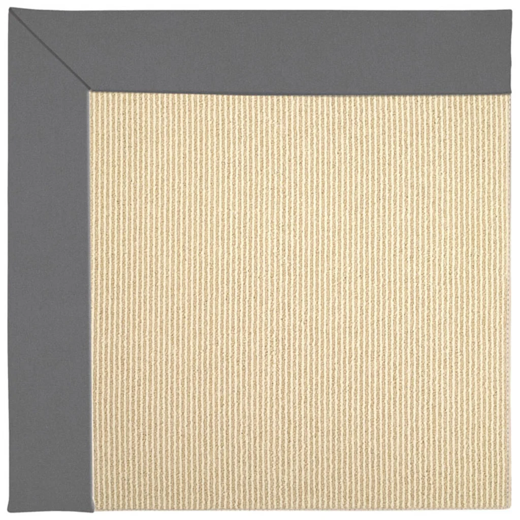 First-Class Creative Concepts Rug – Beach Sisal Canvas Charcoal Pure