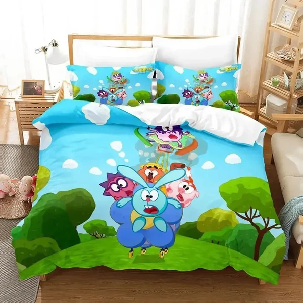 Innovative Smeshariki Cartoon Bedding Set World-Class
